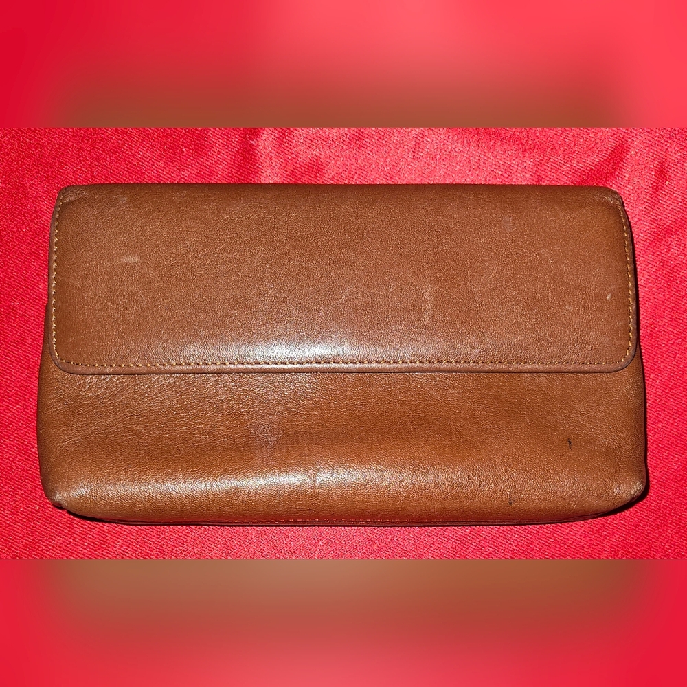 Women's Genuine Soft Brown Leather Wallet